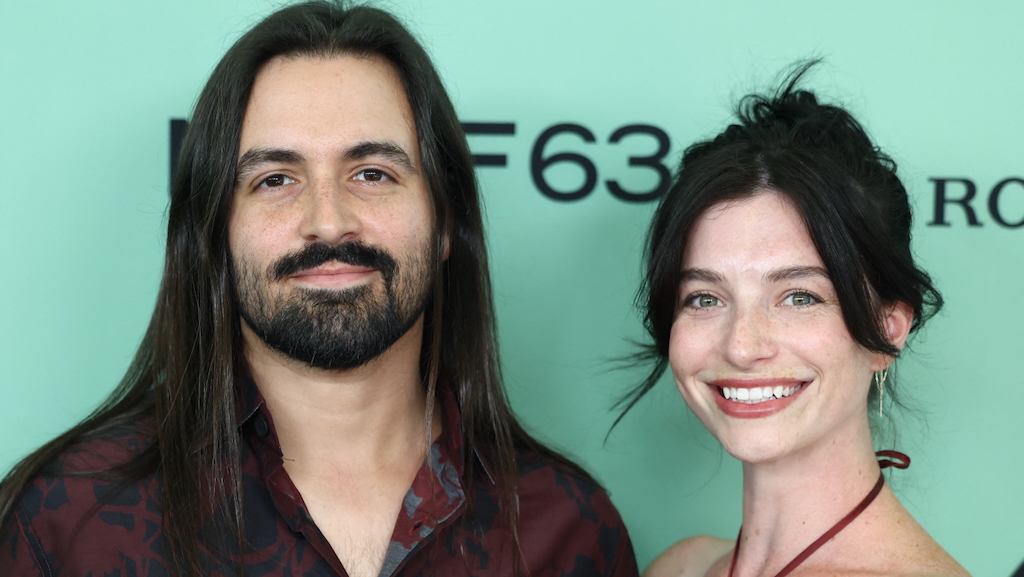 Jay Weinberg mit seiner Frau Chloe bei der Vorführung des Spielfilms "Springsteen: Deliver Me from Nowhere" beim New York Film Festival am 28. September 2025